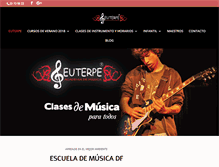 Tablet Screenshot of euterpemusica.com